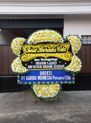 Papan Bunga Duka di Jeruk Tipis